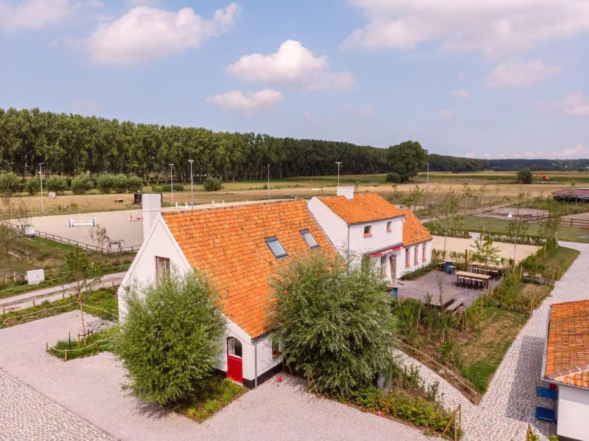 Huswell - Tosca - Lovely Double Room At Ranch De Blauwe Zaal Brugge Bagian luar foto